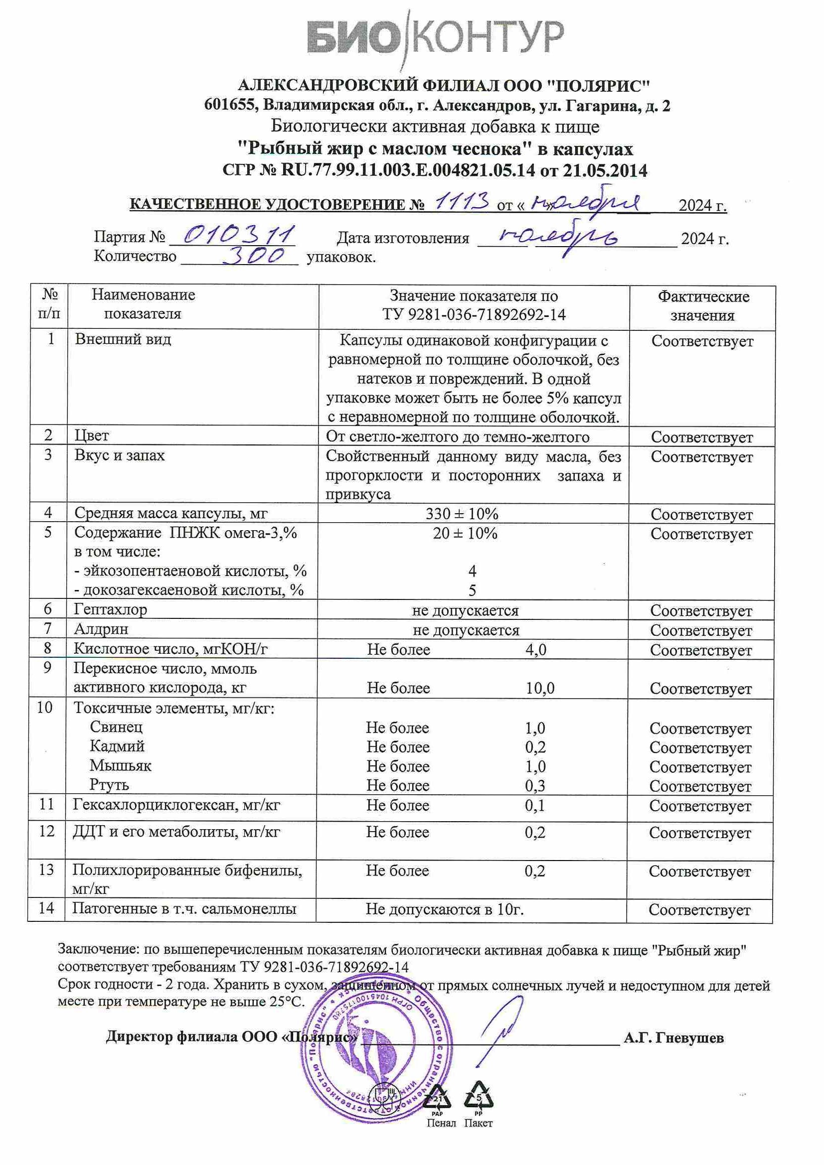 Паспорт №112024